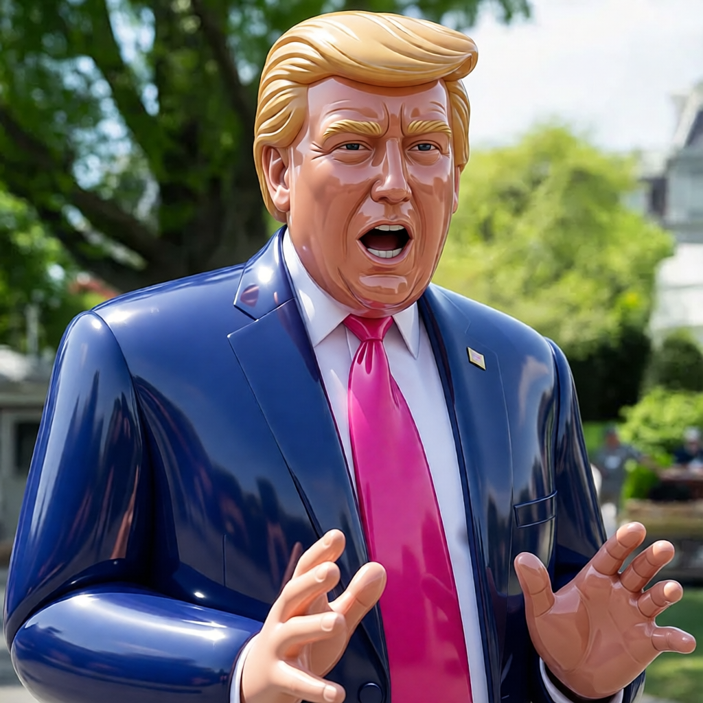 Balloon-style result after the Creative Assistant transformed the source image.